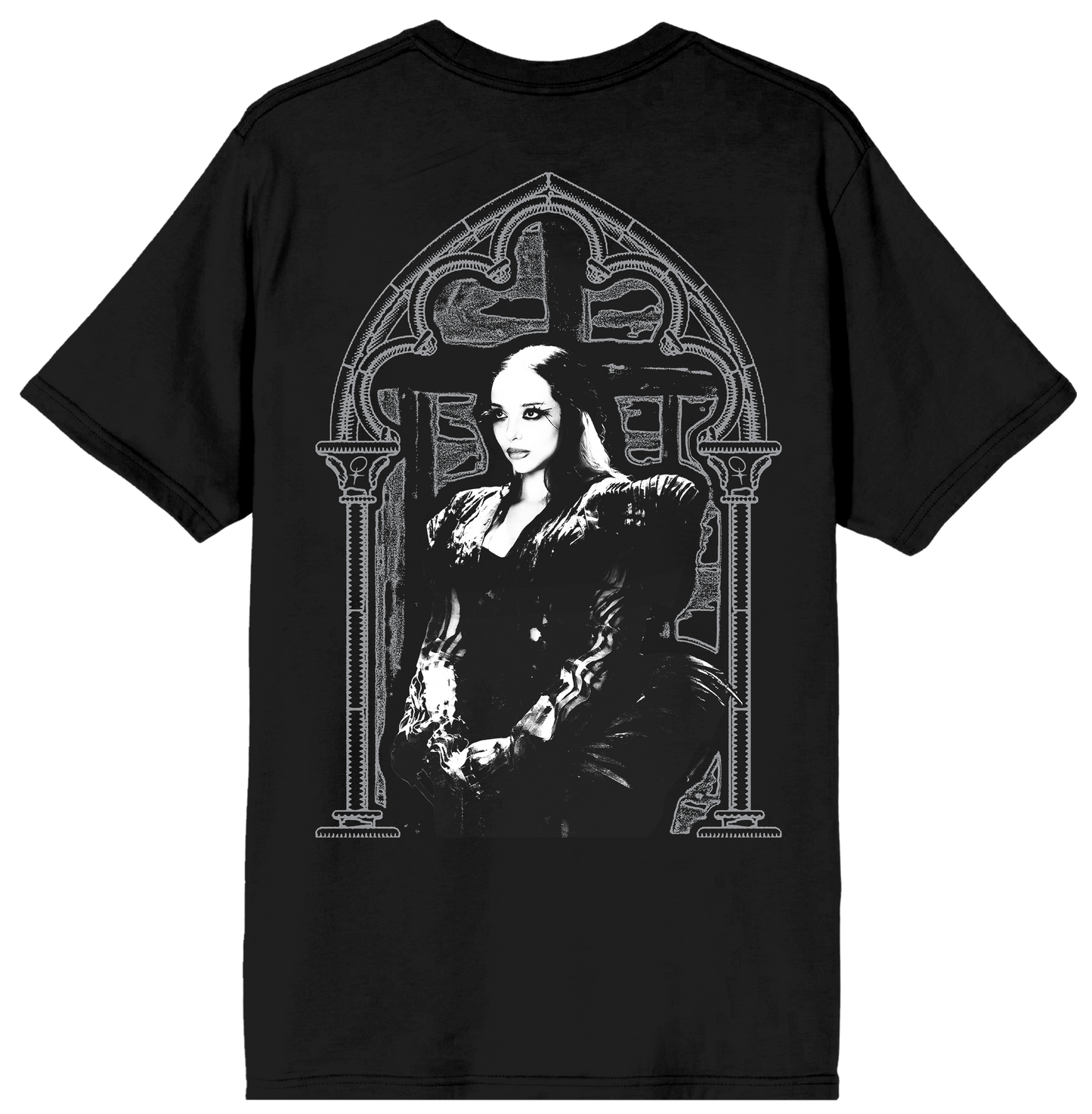 Church Frame Black T-Shirt