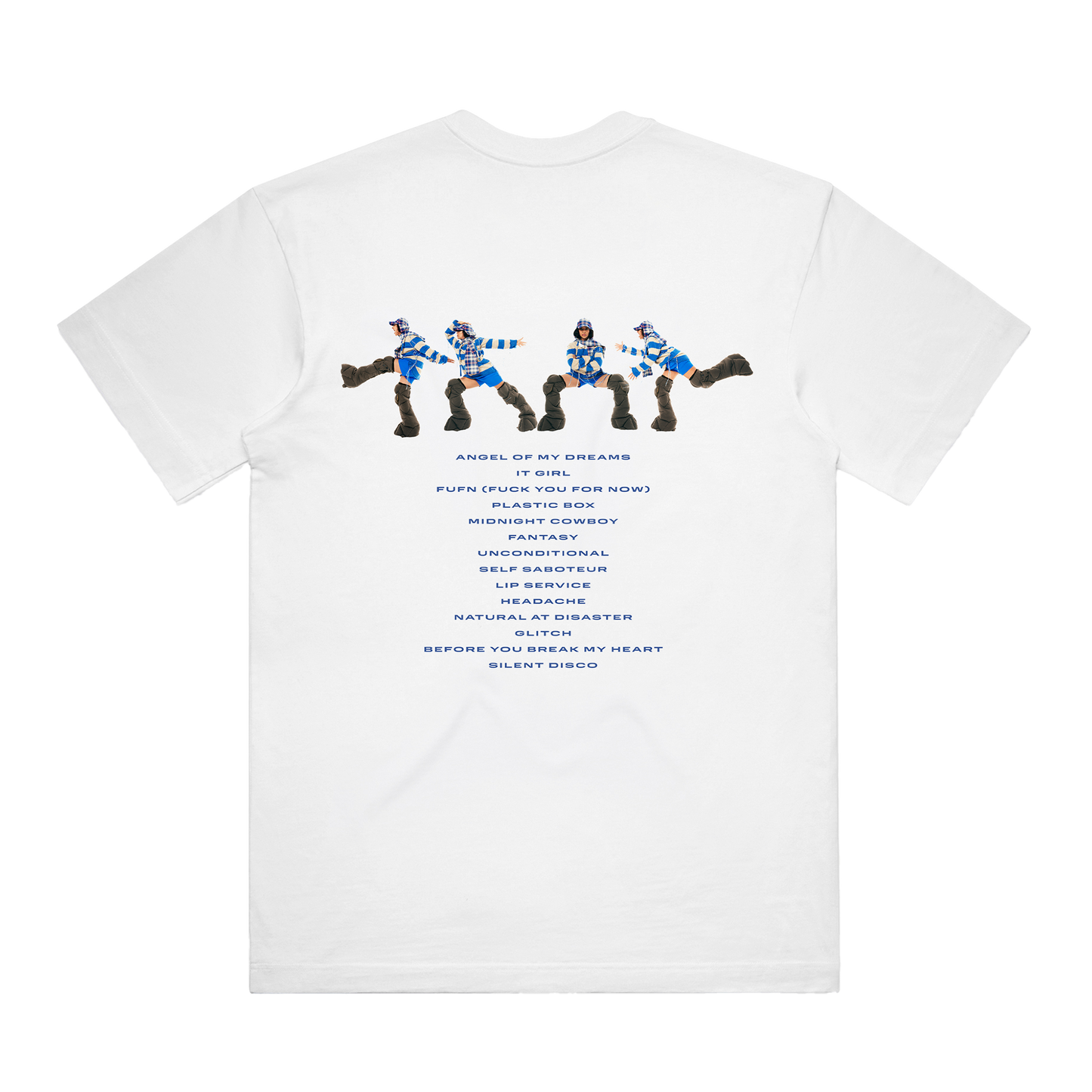 FIGURES SHOWBIZ TRACKLIST T-SHIRT