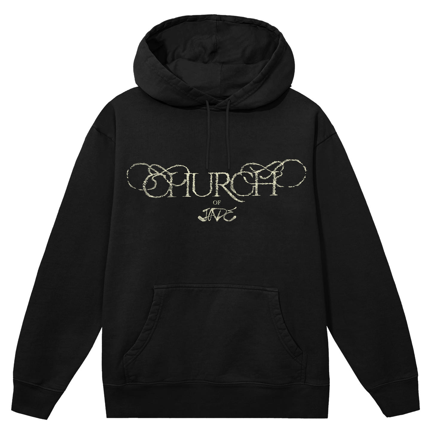 Church Black Hoodie