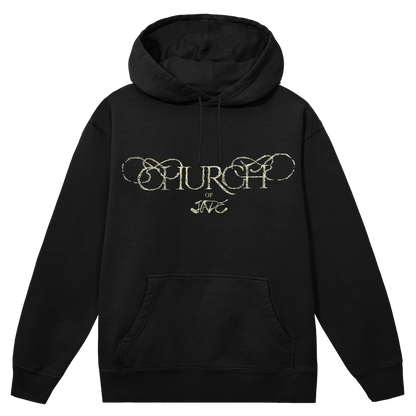 Church Black Hoodie
