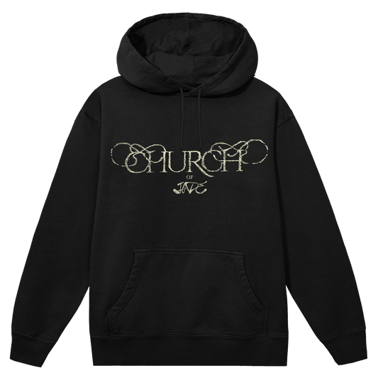 Church Black Hoodie